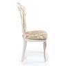 Стул деревянный Bronte молочный с патиной