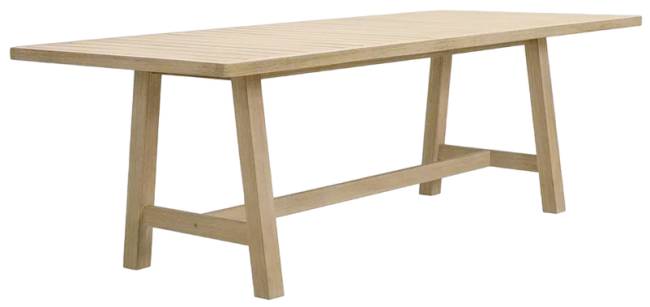 Стол деревянный обеденный Ravona 230 натуральный 2300х1000х750 мм