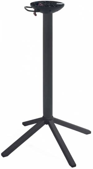 Подстолье металлическое барное складное Time 307 Ø660x1088 мм