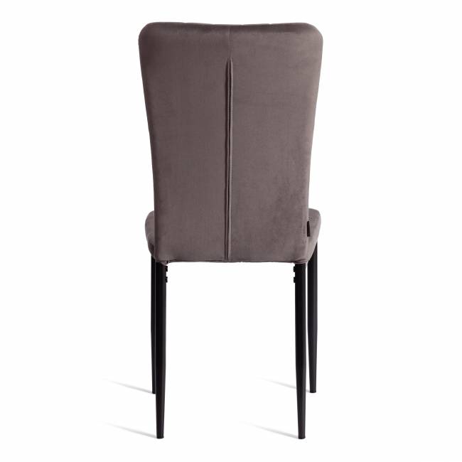 Стул VERTER (mod. BC577-DC) / 1 шт. в упаковке металл, флок, 41 х 52 х 95 см, Dark grey (темно-серый) HLR24 / черный темно-серый металл, флок Стул VERTER (mod. BC577-DC) / 1 шт. в упаковке металл, флок, 41 х 52 х 95 см, Dark grey (темно-серый) HLR24 / черный темно-серый металл, флок