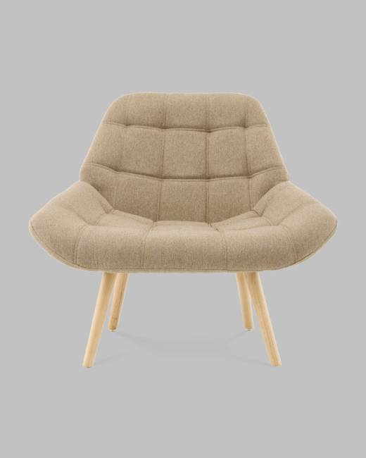 Кресло Олби Квадро бежевый