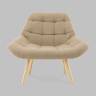 Кресло Олби Квадро бежевый
