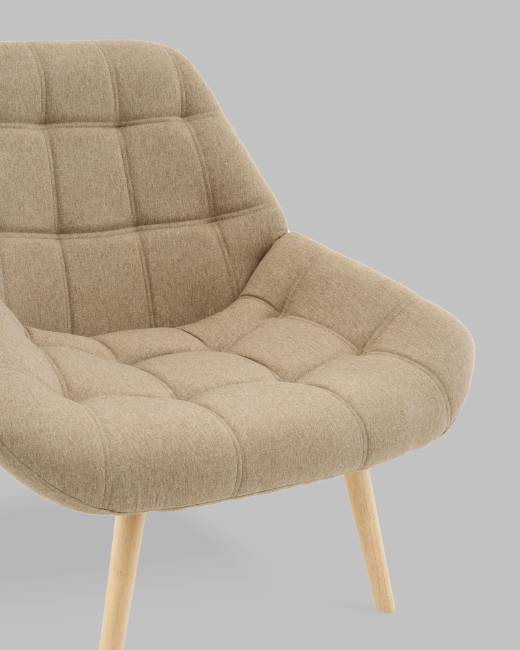 Кресло Олби Квадро бежевый