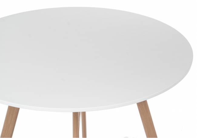 Обеденная группа Гуанора 90 white / wood