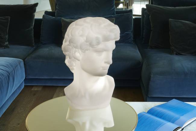 Светильник пластиковый Давид Davide Lighting белый 350х300х450 мм