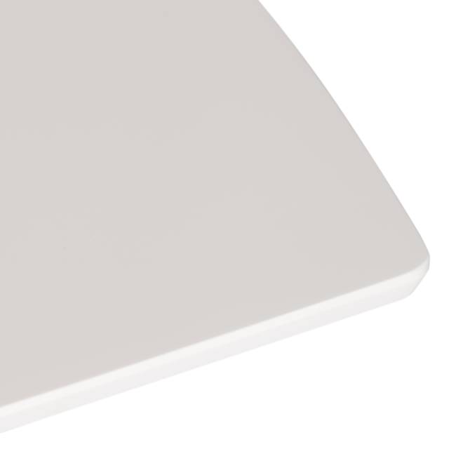 Стол обеденный Клеар/Claire МДФ/гевея, белый/натуральное дерево, 135х80х75см белый / натуральное дерево столешница МДФ, опоры дерево гевея