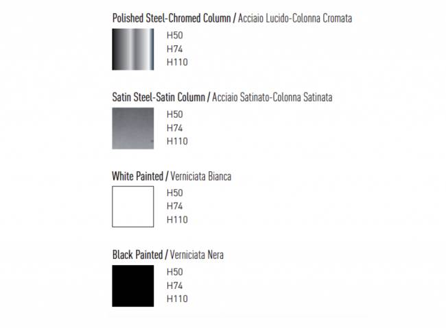 Подстолье металлическое R2 Ø500х740 мм