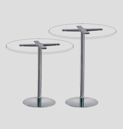 Подстолье металлическое R2 Ø500х740 мм