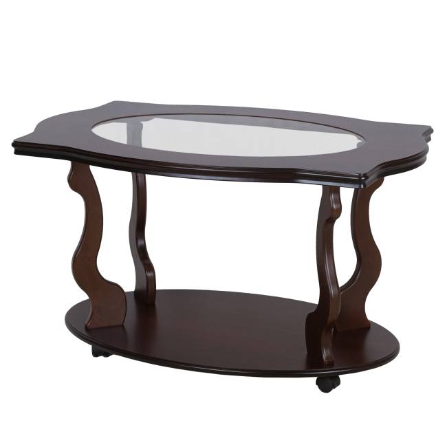 Стол журнальный Берже 3С темно-коричневый