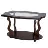Стол журнальный Берже 3С темно-коричневый