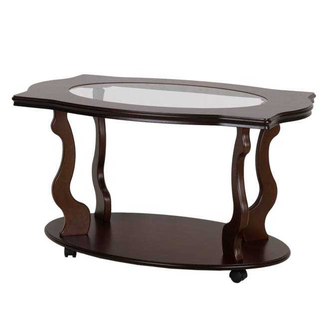 Стол журнальный Берже 3С темно-коричневый