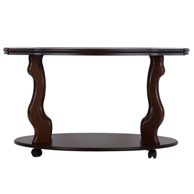 Стол журнальный Берже 3С темно-коричневый