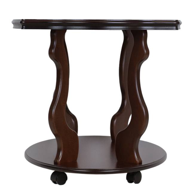 Стол журнальный Берже 3С темно-коричневый