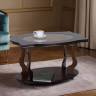 Стол журнальный Берже 3С темно-коричневый