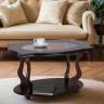 Стол журнальный Берже 3С темно-коричневый
