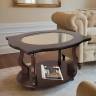 Стол журнальный Берже 3С темно-коричневый