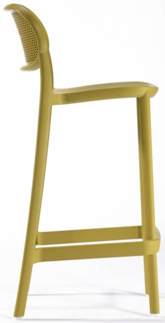 Стул пластиковый полубарный Nuta Stool 68 485х470х920 мм
