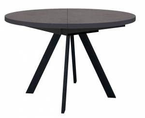 Стол DikLine RD100 Хромикс бронза/опоры черные