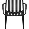 Набор 3 шт Стул обеденный DOBRIN WALTER ARM, черный (B-03)
