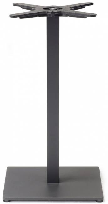Подстолье металлическое Tiffany антрацит 400х400х730 мм