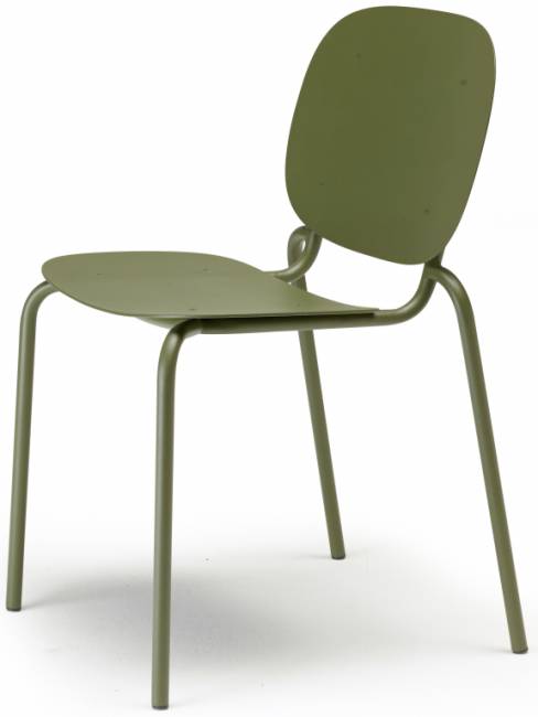 Стул металлический Si-Si оливковый 500х550х800 мм