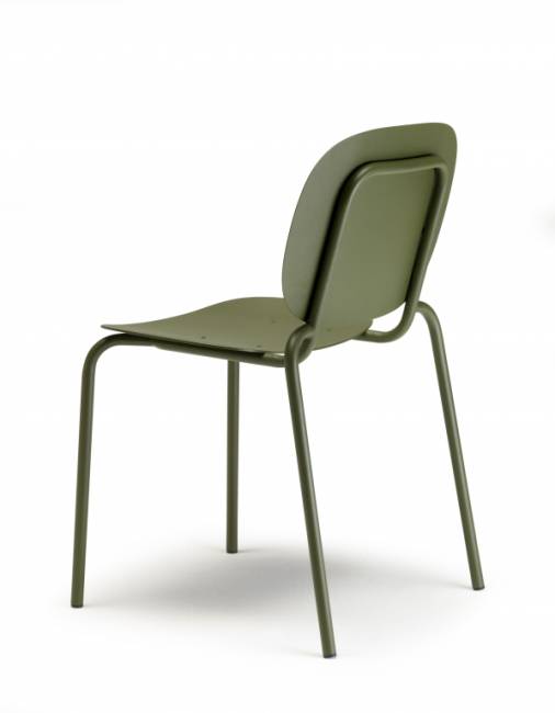Стул металлический Si-Si оливковый 500х550х800 мм
