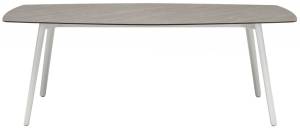 Стол ламинированный Squid белый, камень 2090х1080х730 мм