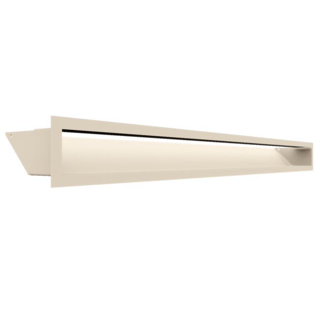 Решетка Kratki Люфт бежевая 9x100