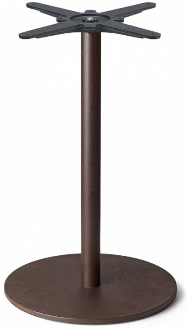 Подстолье металлическое Tiffany кортен Ø450х730 мм