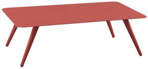 Столик металлический кофейный Jolly красный 1100х700х340 мм