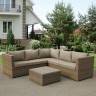 Комплект мебели из искусственного ротанга YR825B Beige/Grey