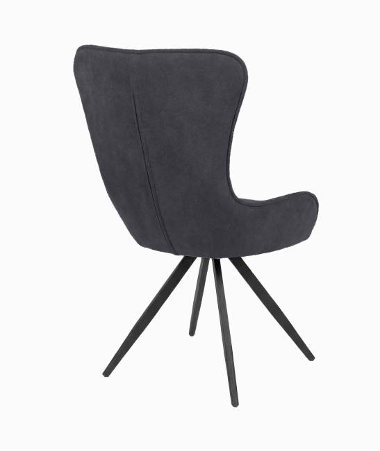 Стул DikLine 333 поворотный TW11 серый, ножки черные