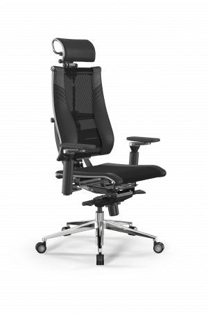 Кресло Y 4DT B2-15D - YM93+Infinity+carbon /Kc14/Nc09/D15P/H2cL-3D(M06.B35.G11.W04), черный