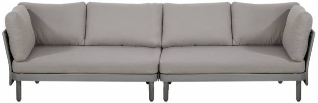 Диван плетеный модульный Leon 3130х845х685 мм