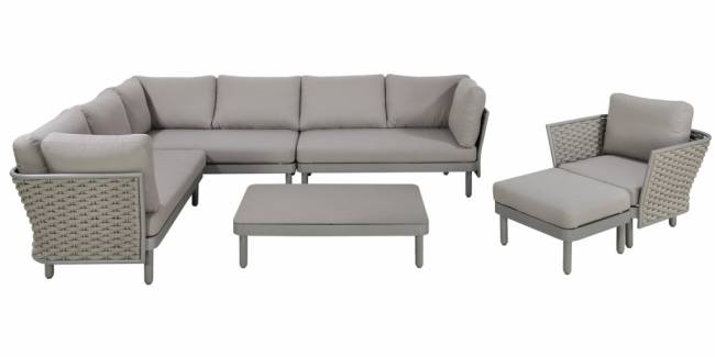 Диван плетеный модульный Leon 3130х845х685 мм