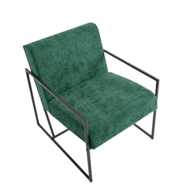 Кресло Алекс шенилл зеленый