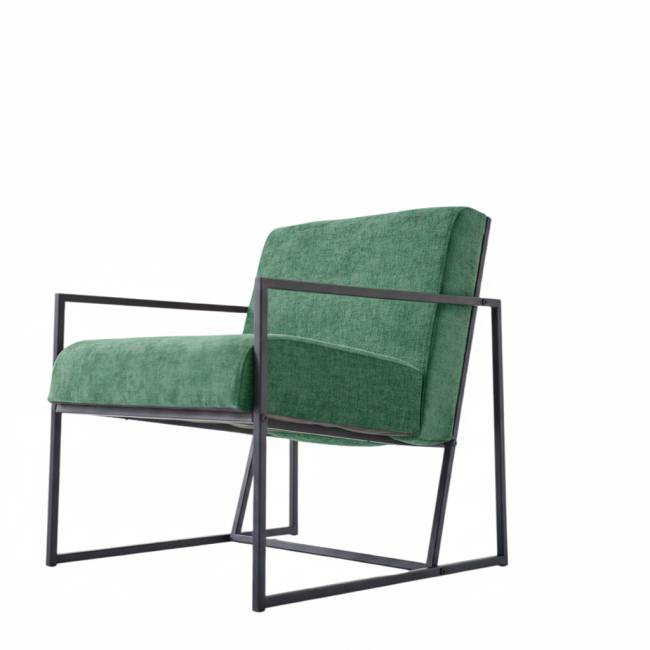 Кресло Алекс шенилл зеленый