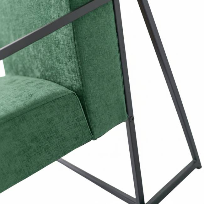 Кресло Алекс шенилл зеленый