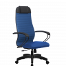 Кресло МЕТТА-21(MPRU)/подл.130/осн.001, синий/синий