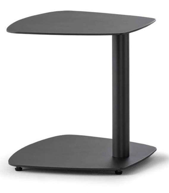 Столик металлический для лежака Maldives антрацит 400х400х400 мм