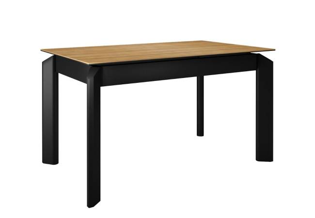 Стол DikLine KT140 керамика HC001 матовая/опоры черные