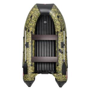 Лодка Алтай А360 надувное дно, принт КМФ (модель A-S360AS) Тонар