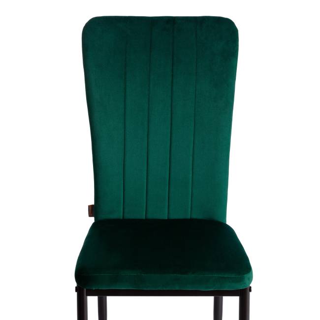 Стул VERTER (mod. BC577-DC) / 1 шт. в упаковке металл, флок, 41 х 52 х 95 см, Green (зеленый) HLR56 / черный зеленый металл, флок Стул VERTER (mod. BC577-DC) / 1 шт. в упаковке металл, флок, 41 х 52 х 95 см, Green (зеленый) HLR56 / черный зеленый металл, флок