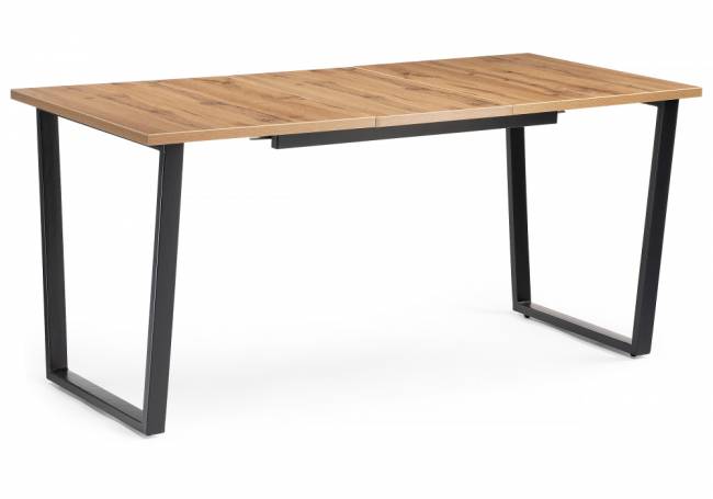 раскладной Лота Лофт 120 25 мм дуб вотан / черный матовый