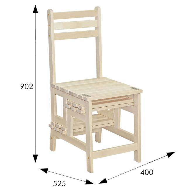 Стул-стремянка Массив лак Стул-стремянка Массив лак