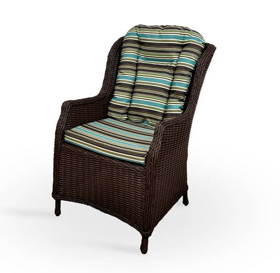 Кресло из искусственного ротанга BAVARIA, темно-коричневый