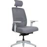 Кресло офисное / Алтай / Altai  / серый пластик / серая сетка / серая ткань