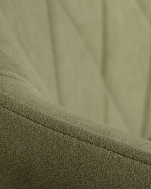 Стул обеденный DOBRIN ROBY, ЭМАЛЬ ЧЕРНЫЙ МУАР велюр Catania Forest