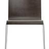 Стул деревянный Kuadra XL хромированный, венге 505х520х800 мм Стул деревянный Kuadra XL хромированный, венге 505х520х800 мм