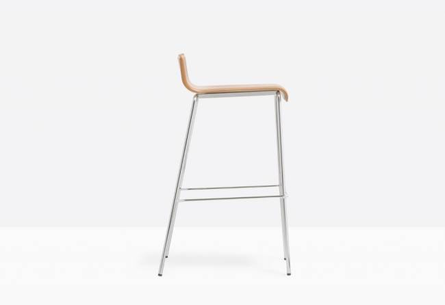 Стул барный с обивкой Kuadra 490х545х880 мм Стул барный с обивкой Kuadra 490х545х880 мм